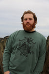 Crow Bar  Sweatshirt (Alpine Green)